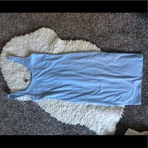 Forever 21 blue pastel bodycon dress (knee length)